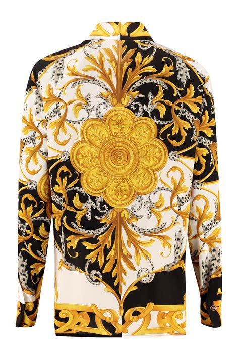 versace silk shirt women|Versace silk shirts for cheap.